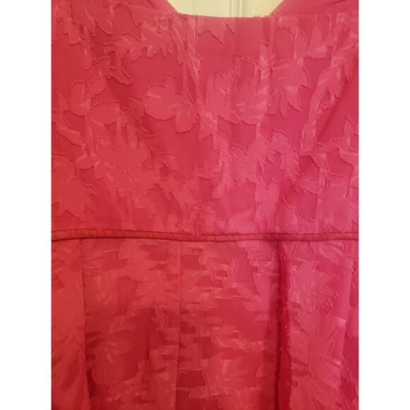 Showpo Hot Pink Spaghetti Strap Midi Length Lace Dress Size 10 - Picture 8 of 10